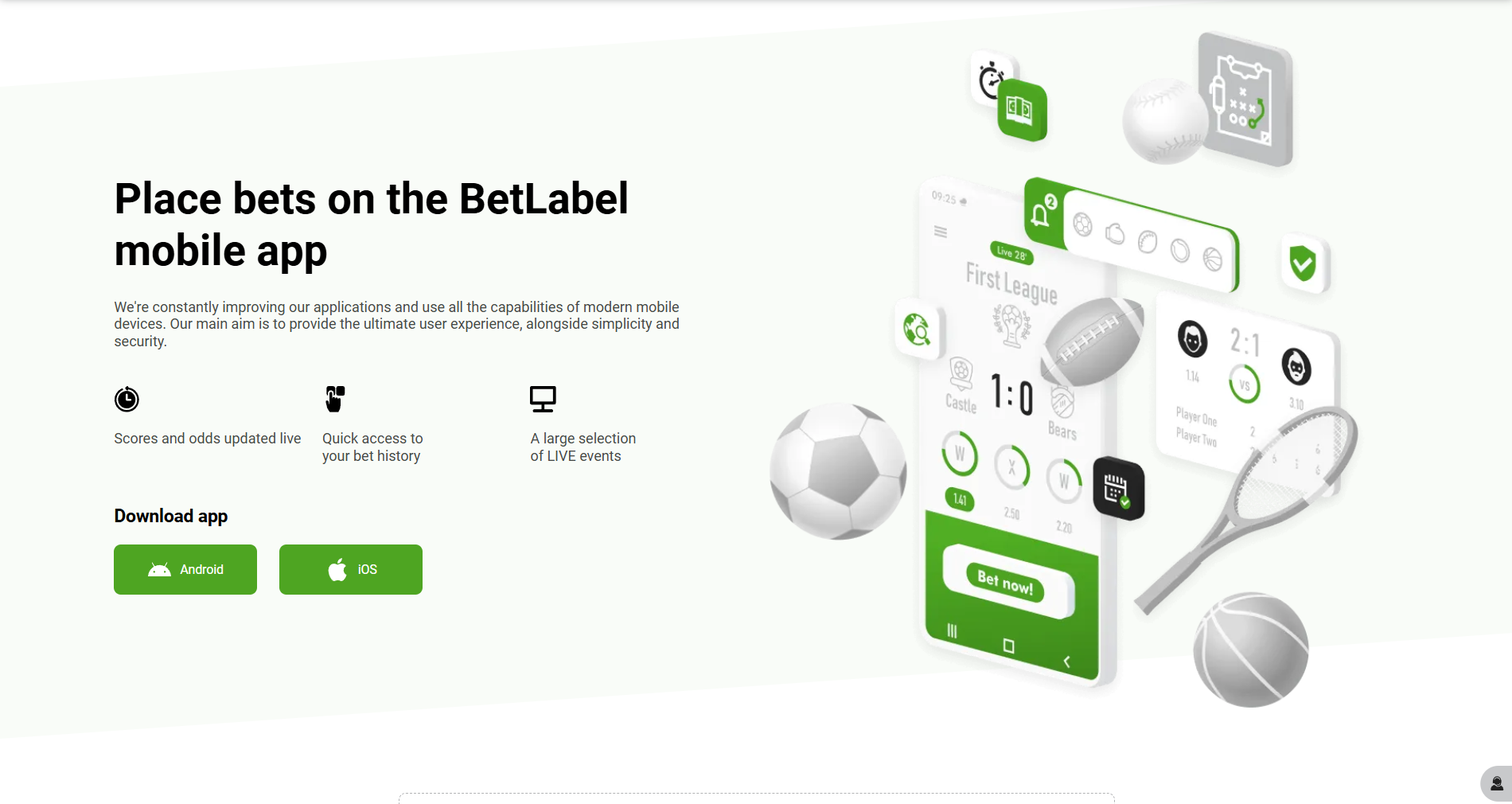 Mobile Application for iOS and Android