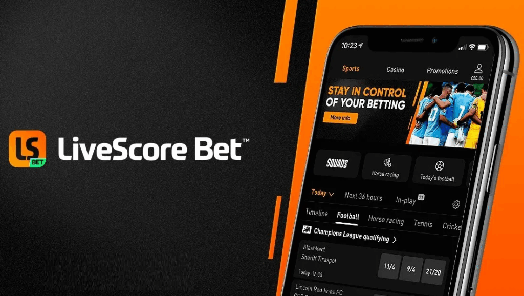 Overview of the Mobile Version of LiveScore Bet Ireland